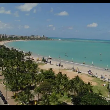 Lindo Apartamento De Frente Para A Praia De Pajucara Maceió Exterior foto